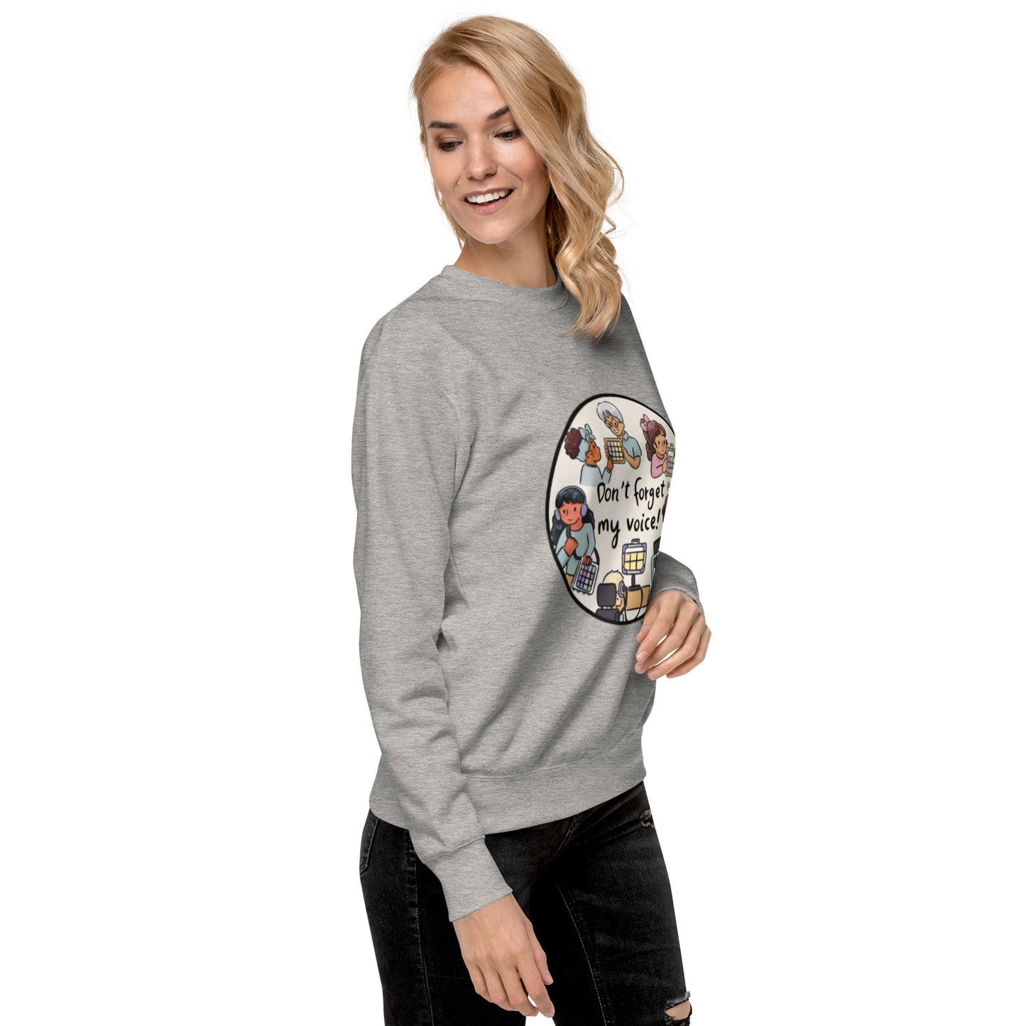 Unisex "Don't Forget My Voice" Pullover