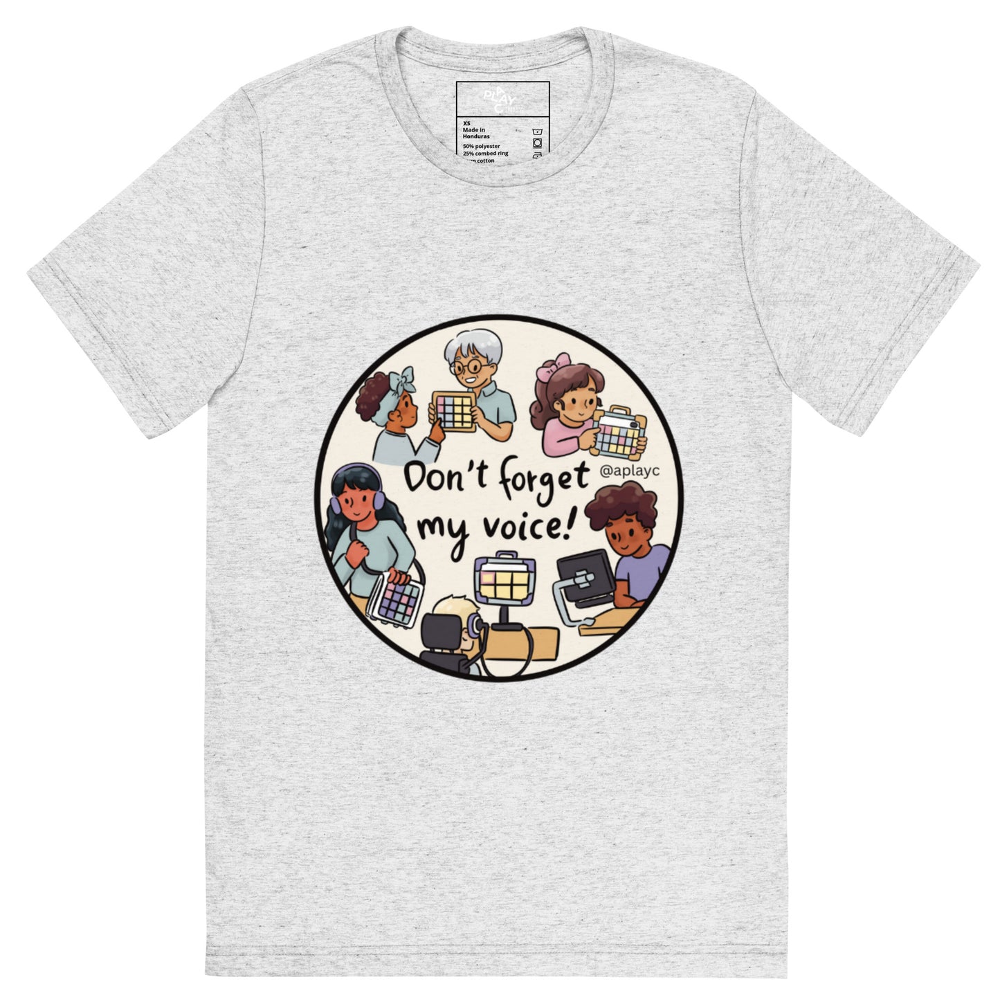 Unisex "Don't Forget My Voice"T-Shirt